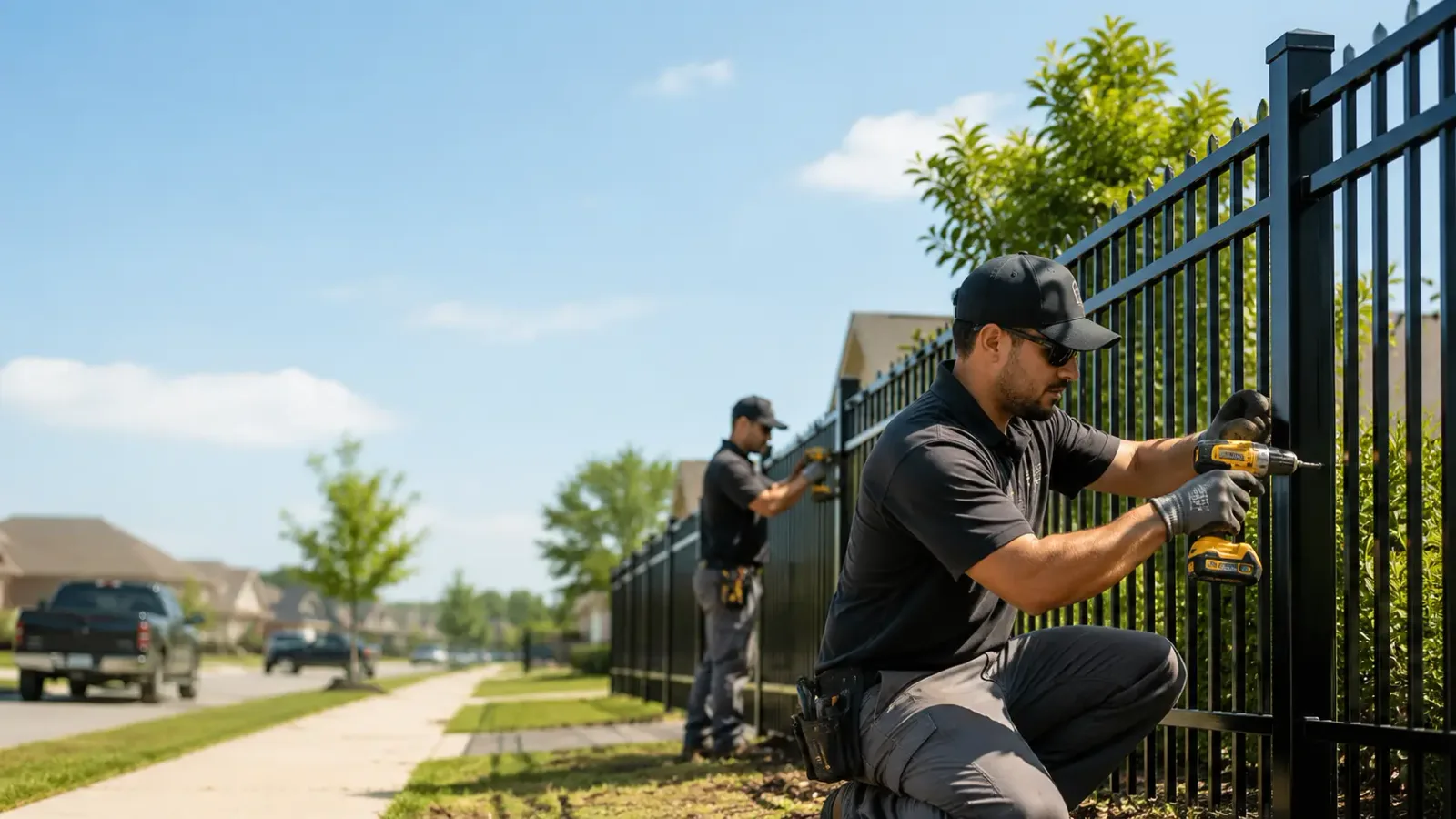 Metal Fence Installation in Sugartown, LA